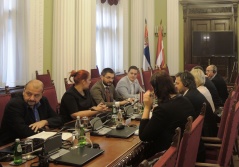 21. septembar 2015. Delegacija Odbora za evropske poslove Parlamenta Letonije u poseti Narodnoj skupštini 